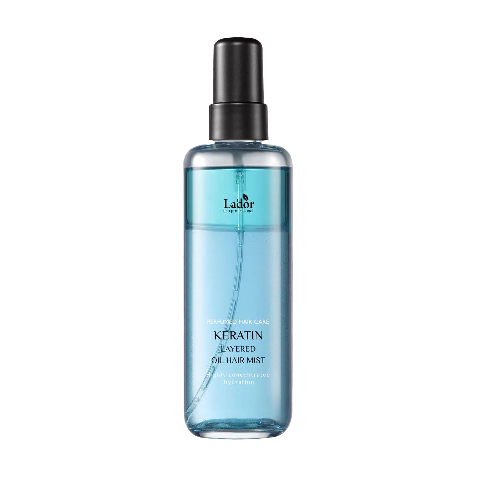 Двофазний кератиновий міст для волосся Lador Keratin Layered Oil Hair Mist з комплексом олій, 130 мл